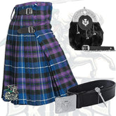 Battle Of Kilts Men’s Tartan Kilt Outfit – 5-Piece Scottish Set with Premium Accessories